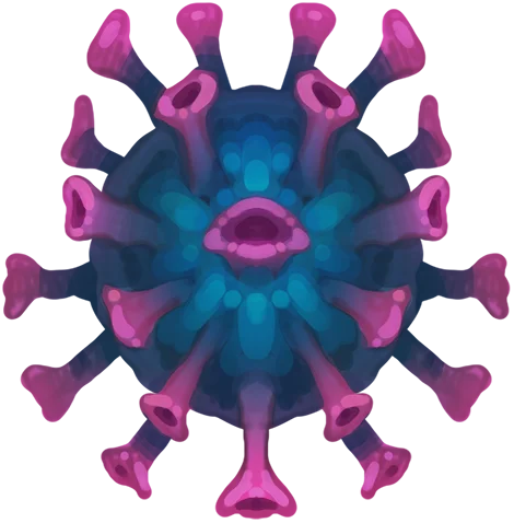 冠状病毒粒子